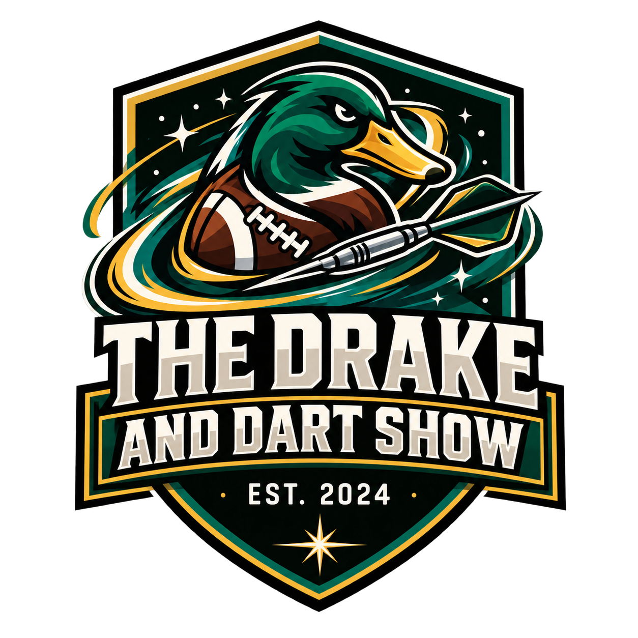 The Drake and Dart Show official logo